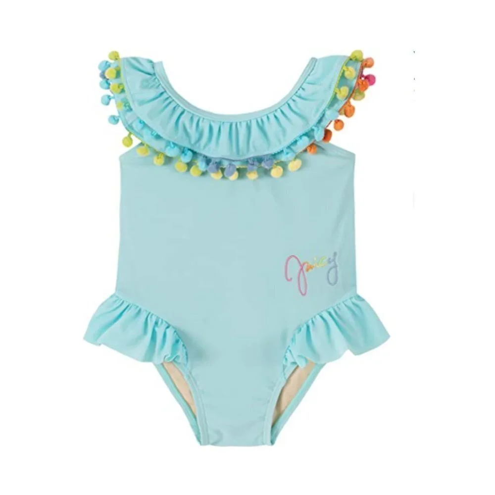 Juicy Couture Girls' One Piece Swimsuit